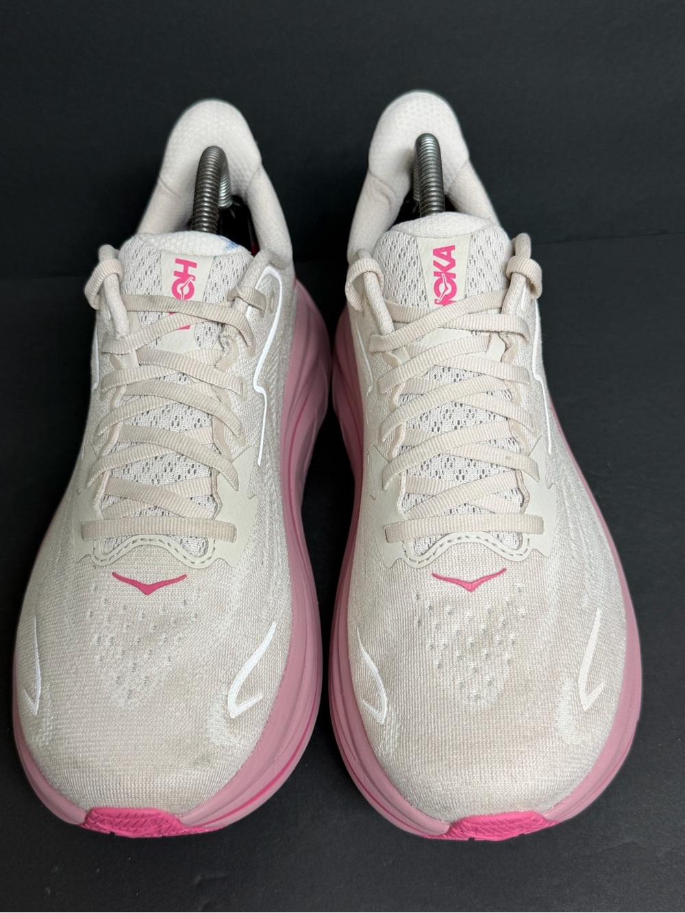 Hoka Clifton 10 Women’s Size 9.5 Rose Pale Pink Running Shoes BARELY WORN - Picture 5 of 11